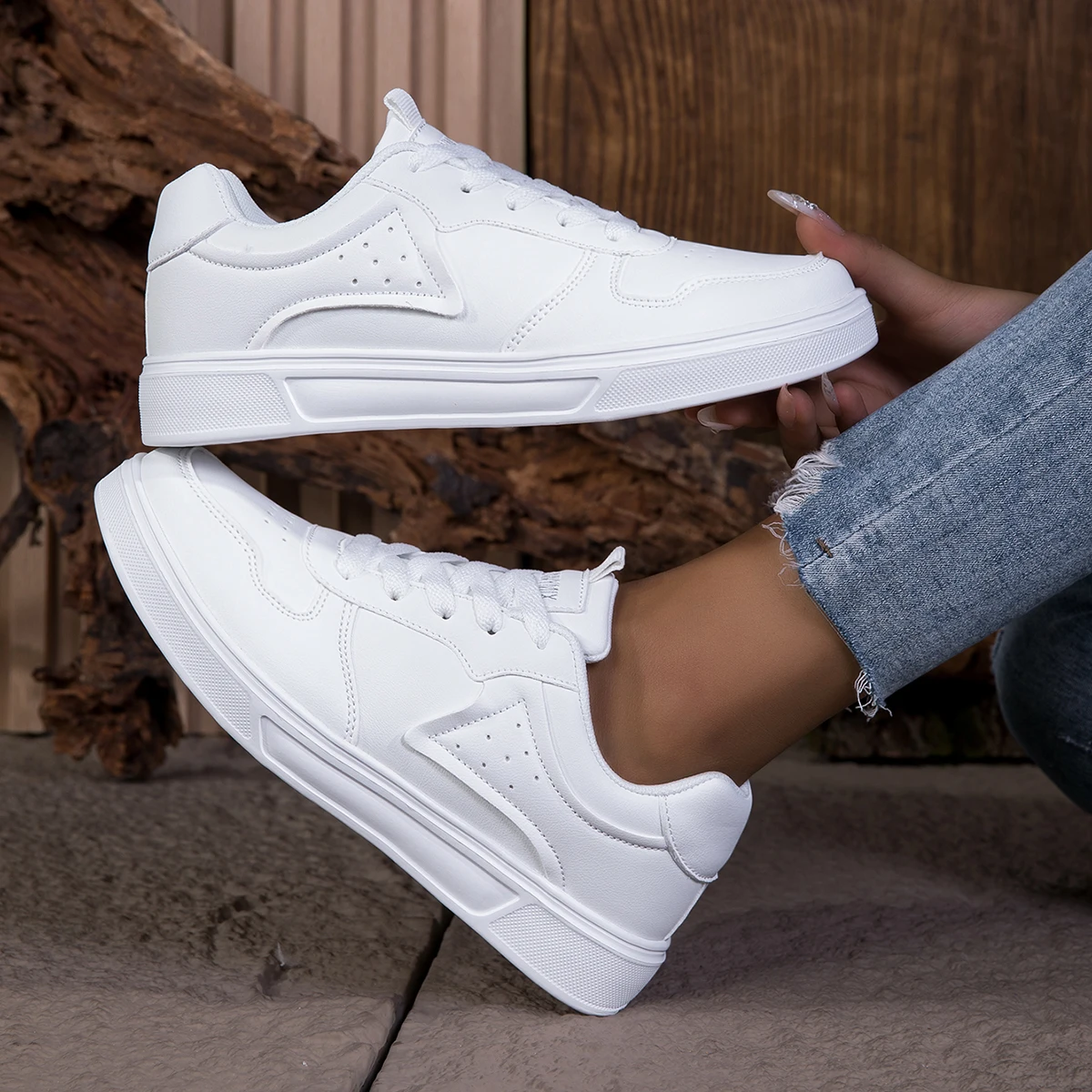 Sepatu Kasual Wanita Fashion,  - Vans Shoes Old Skool ulasan dan harga