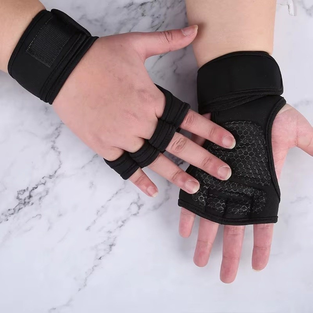Sarung Tangan Kebugaran Gym An - Workout Glove Gym ulasan dan harga