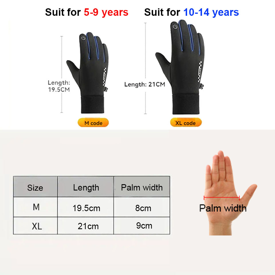 GTUBIKE sarung tangan berseped - Ski Glove Waterproof ulasan dan harga