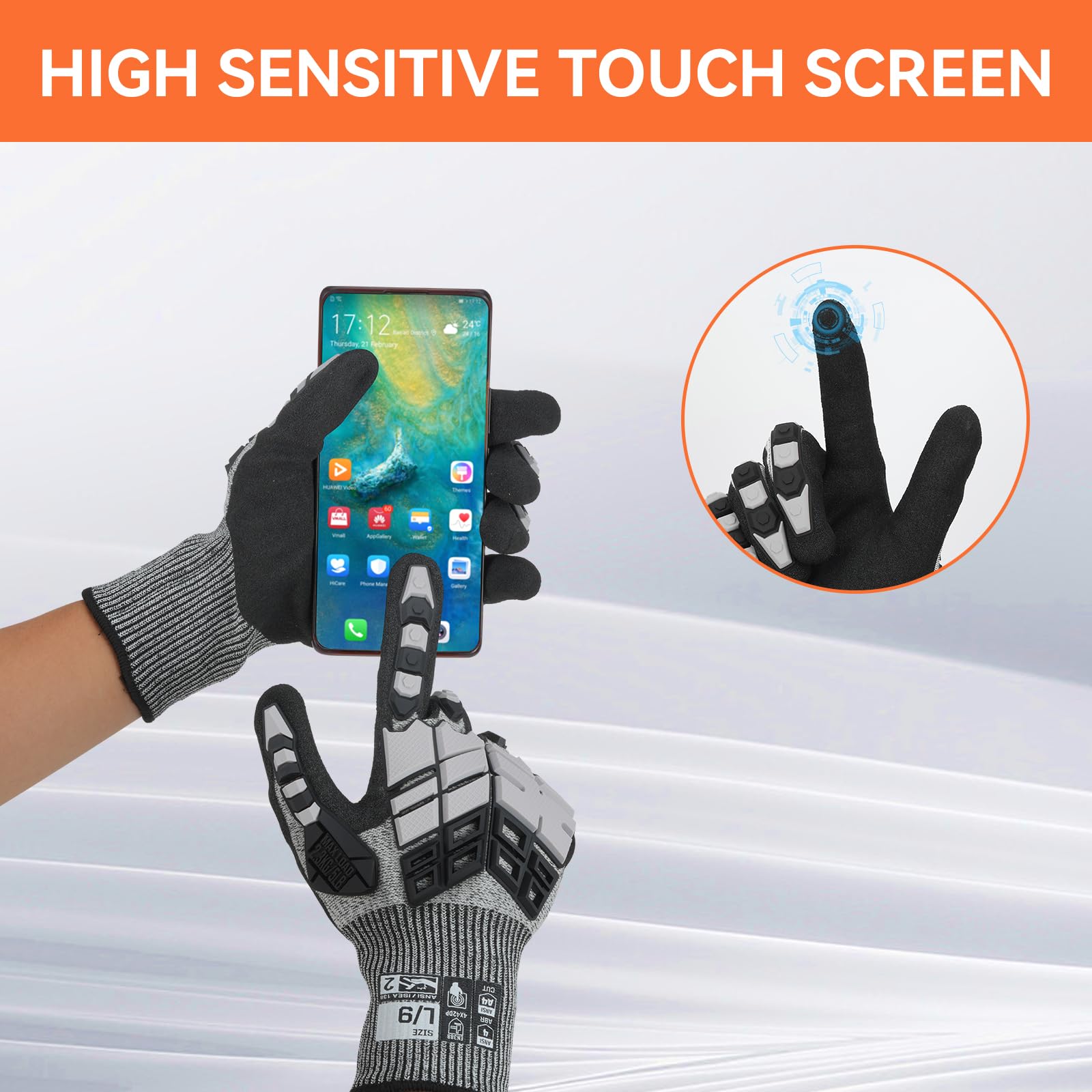 Sarung Tangan Anti-Benturan De - Work Glove Impact ulasan dan harga